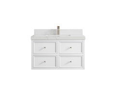 Roswell Floating 36 in. W x 22 in. D Center Sink Bathroom Vanity - photo 31