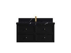 Roswell Floating 42 in. W x 22 in. D Single Sink Bathroom Vanity - photo 9