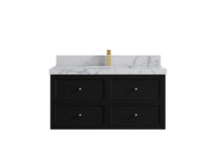 Roswell Floating 42 in. W x 22 in. D Single Sink Bathroom Vanity - photo 43