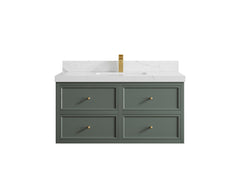 Roswell Floating 42 in. W x 22 in. D Single Sink Bathroom Vanity - photo 17