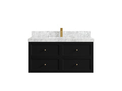 Roswell Floating 42 in. W x 22 in. D Single Sink Bathroom Vanity - photo 11