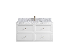 Roswell Floating 42 in. W x 22 in. D Single Sink Bathroom Vanity - photo 11