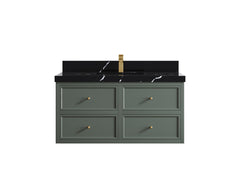 Roswell Floating 42 in. W x 22 in. D Single Sink Bathroom Vanity - photo 9
