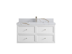 Roswell Floating 42 in. W x 22 in. D Single Sink Bathroom Vanity - photo 15