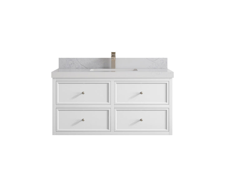 Roswell Floating 42 in. W x 22 in. D Single Sink Bathroom Vanity - photo 1