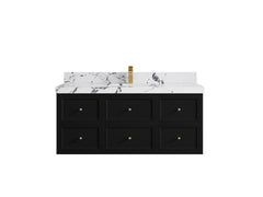 Roswell Floating 48 in. W x 22 in. D Single Sink Bathroom Vanity - photo 39