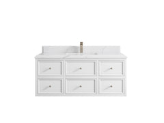 Roswell Floating 48 in. W x 22 in. D Single Sink Bathroom Vanity - photo 25