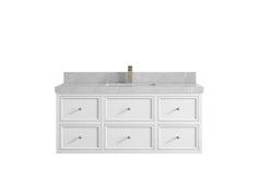 Roswell Floating 48 in. W x 22 in. D Single Sink Bathroom Vanity - photo 33