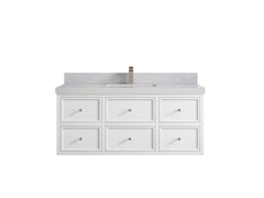 Roswell Floating 48 in. W x 22 in. D Single Sink Bathroom Vanity - photo 1