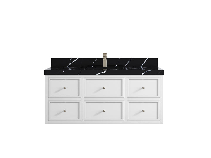 Roswell Floating 48 in. W x 22 in. D Single Sink Bathroom Vanity - photo 9