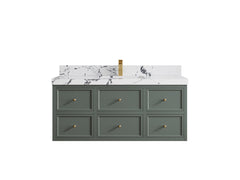 Roswell Floating 48 in. W x 22 in. D Single Sink Bathroom Vanity - photo 39