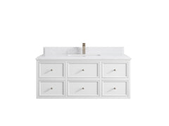 Roswell Floating 48 in. W x 22 in. D Single Sink Bathroom Vanity - photo 27