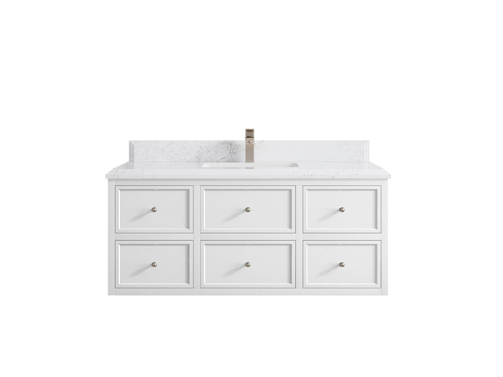 Roswell Floating 48 in. W x 22 in. D Single Sink Bathroom Vanity - photo 27