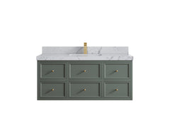 Roswell Floating 48 in. W x 22 in. D Single Sink Bathroom Vanity - photo 41