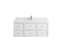 Roswell Floating 48 in. W x 22 in. D Single Sink Bathroom Vanity - photo 31