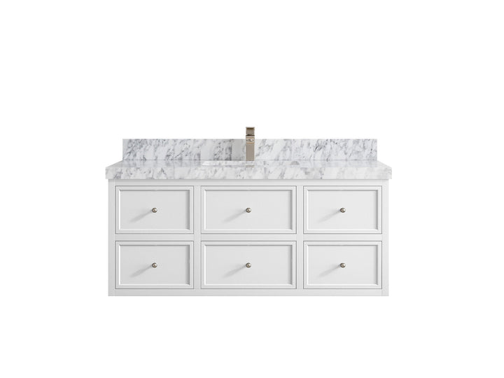 Roswell Floating 48 in. W x 22 in. D Single Sink Bathroom Vanity - photo 11