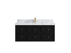 Roswell Floating 48 in. W x 22 in. D Single Sink Bathroom Vanity - photo 21