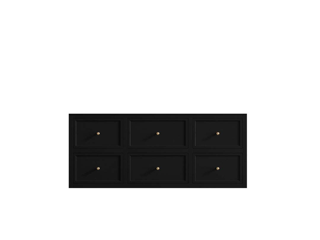 Roswell Floating 48 in. W x 22 in. D Single Sink Bathroom Vanity - Willow Bath and Vanity