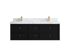 Roswell Floating 60 in. W x 22 in. D Double Sink Bathroom Vanity - photo 21