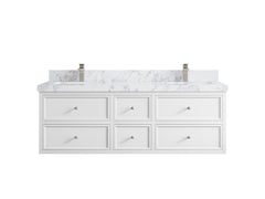 Roswell Floating 60 in. W x 22 in. D Double Sink Bathroom Vanity - photo 21