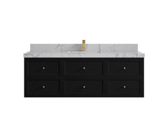 Roswell Floating 60 in. W x 22 in. D Single Sink Bathroom Vanity - photo 43