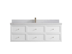 Roswell Floating 60 in. W x 22 in. D Single Sink Bathroom Vanity - photo 1