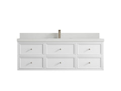 Roswell Floating 60 in. W x 22 in. D Single Sink Bathroom Vanity - photo 13