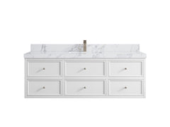 Roswell Floating 60 in. W x 22 in. D Single Sink Bathroom Vanity - photo 21