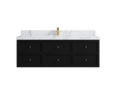 Roswell Floating 60 in. W x 22 in. D Single Sink Bathroom Vanity - photo 21