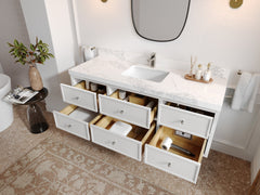 Roswell Floating 60 in. W x 22 in. D Single Sink Bathroom Vanity - photo 3