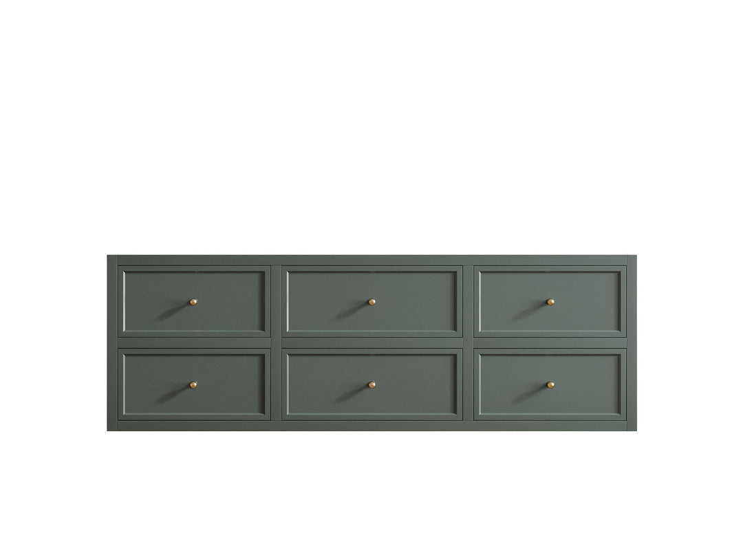 Roswell Floating 60 in. W x 22 in. D Single Sink Bathroom Vanity - Willow Bath and Vanity