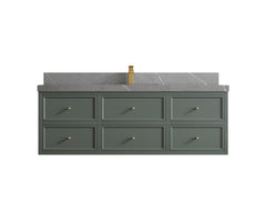 Roswell Floating 60 in. W x 22 in. D Single Sink Bathroom Vanity - photo 33