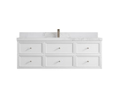 Roswell Floating 60 in. W x 22 in. D Single Sink Bathroom Vanity - photo 19