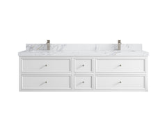Roswell Floating 72 in. W x 22 in. D Double Sink Bathroom Vanity - photo 21