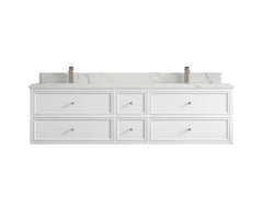 Roswell Floating 72 in. W x 22 in. D Double Sink Bathroom Vanity - photo 25