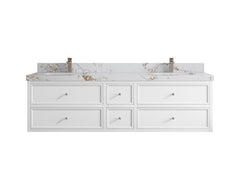 Roswell Floating 72 in. W x 22 in. D Double Sink Bathroom Vanity - photo 39