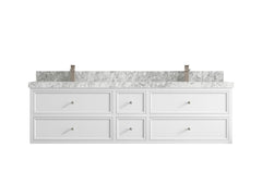 Roswell Floating 72 in. W x 22 in. D Double Sink Bathroom Vanity - photo 11