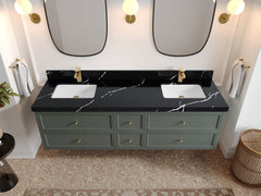 Roswell Floating 72 in. W x 22 in. D Double Sink Bathroom Vanity - photo 8