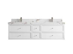 Roswell Floating 72 in. W x 22 in. D Double Sink Bathroom Vanity - photo 37