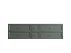 Roswell Floating 72 in. W x 22 in. D Double Sink Bathroom Vanity - photo 6