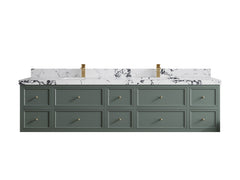 Roswell Floating 84 in. W x 22 in. D Double Sink Bathroom Vanity - photo 39