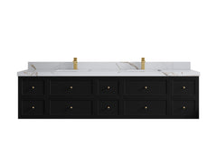 Roswell Floating 84 in. W x 22 in. D Double Sink Bathroom Vanity - photo 15