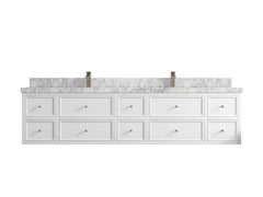Roswell Floating 84 in. W x 22 in. D Double Sink Bathroom Vanity - photo 11