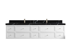 Roswell Floating 84 in. W x 22 in. D Double Sink Bathroom Vanity - photo 9