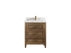 Santa Monica Teak Wood 30 in. W x 22 in. D Single Sink Bathroom Vanity - photo 13