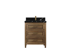 Santa Monica Teak Wood 30 in. W x 22 in. D Single Sink Bathroom Vanity - photo 7