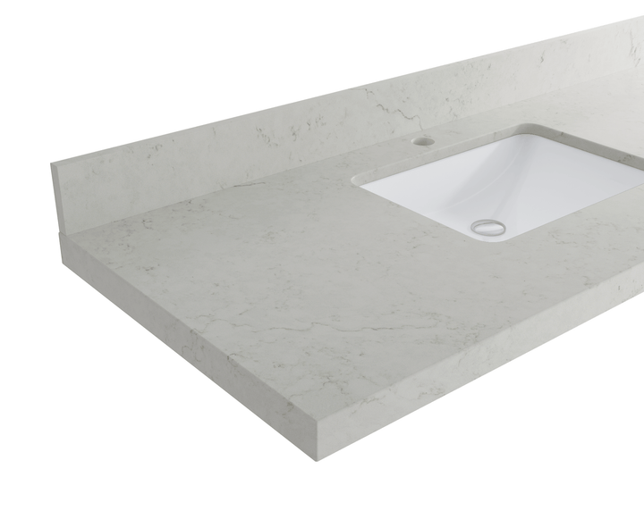Madison Floating Teak 30 in. W x 22 in. D Single Sink Bathroom Vanity - photo 27