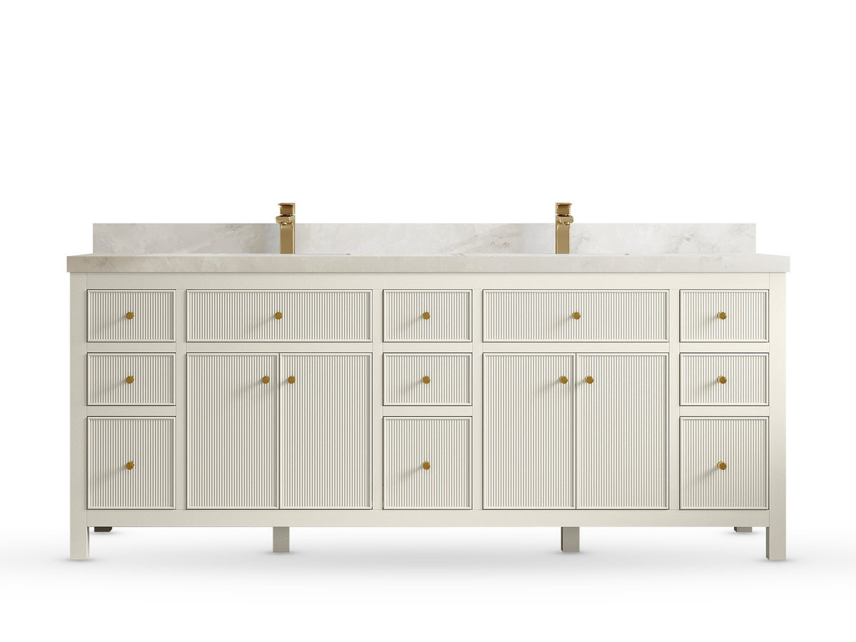 Sonoma 84 Alabaster, Onyx Quartz, front view
