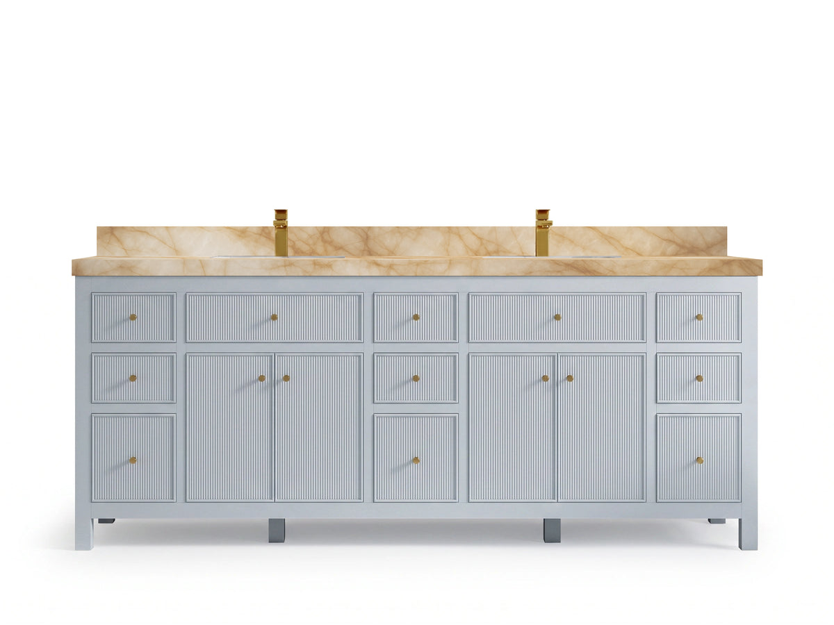 Sonoma 84 Blue Heather, Christallo Quartzite, front view