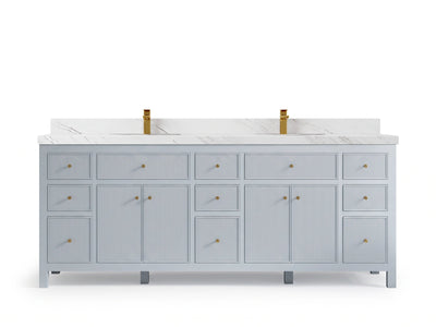 Sonoma 84 Blue Heather, Palissandro Quartz, front view